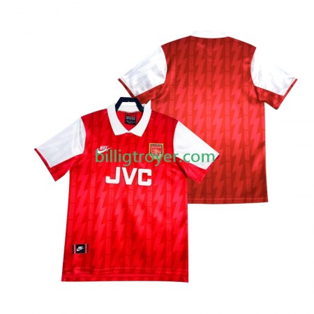 Billige Fotballdrakter Arsenal 1993 Retro Hjemmedraktsett 1994 Kortermet